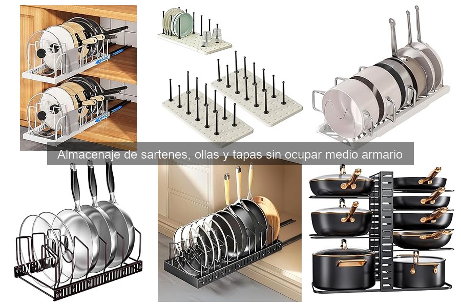 Cómo elegir el organizador de sartenes ideal para tu cocina