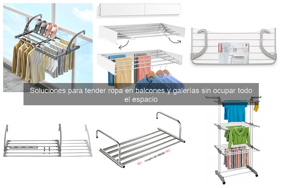 Cómo elegir el tendedero portátil ideal para tu balcón