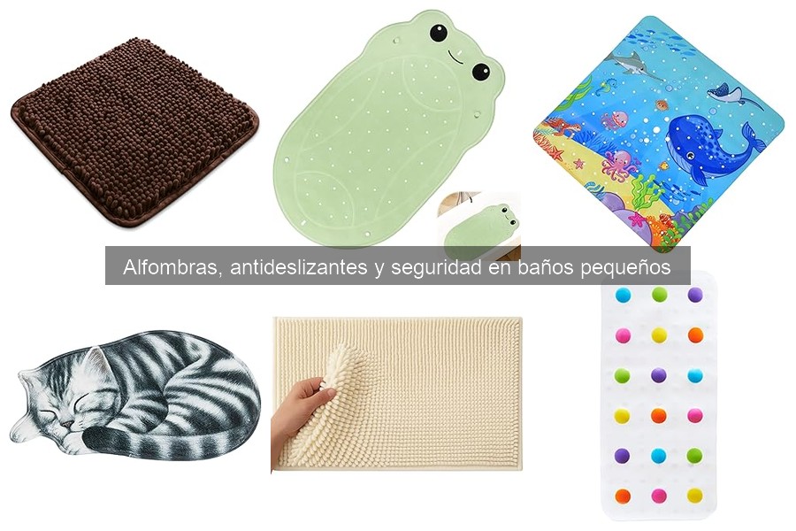 Cómo elegir la alfombra antideslizante perfecta para tu baño