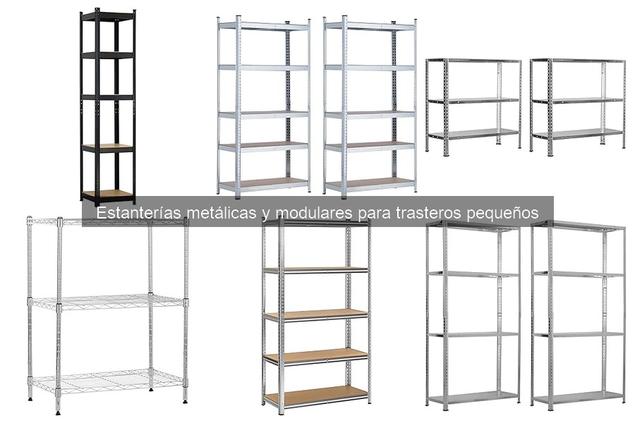 Cómo elegir la mejor estantería para trasteros pequeños