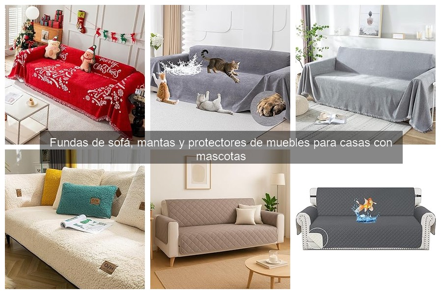 Cómo elegir la mejor funda de sofá para proteger de mascotas