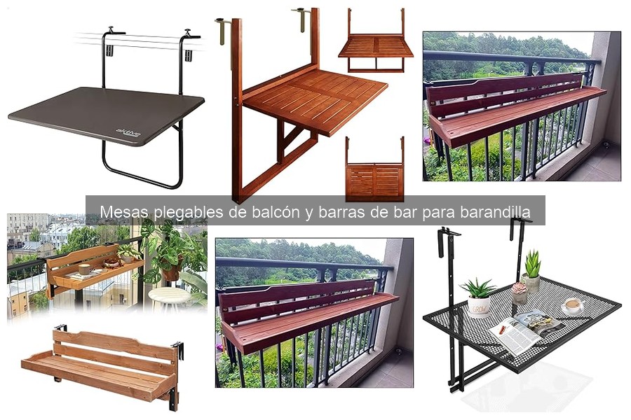 Cómo elegir la mejor mesa plegable de balcón