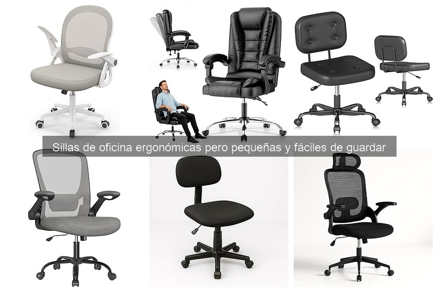 Cómo elegir la mejor silla de oficina ergonómica pequeña