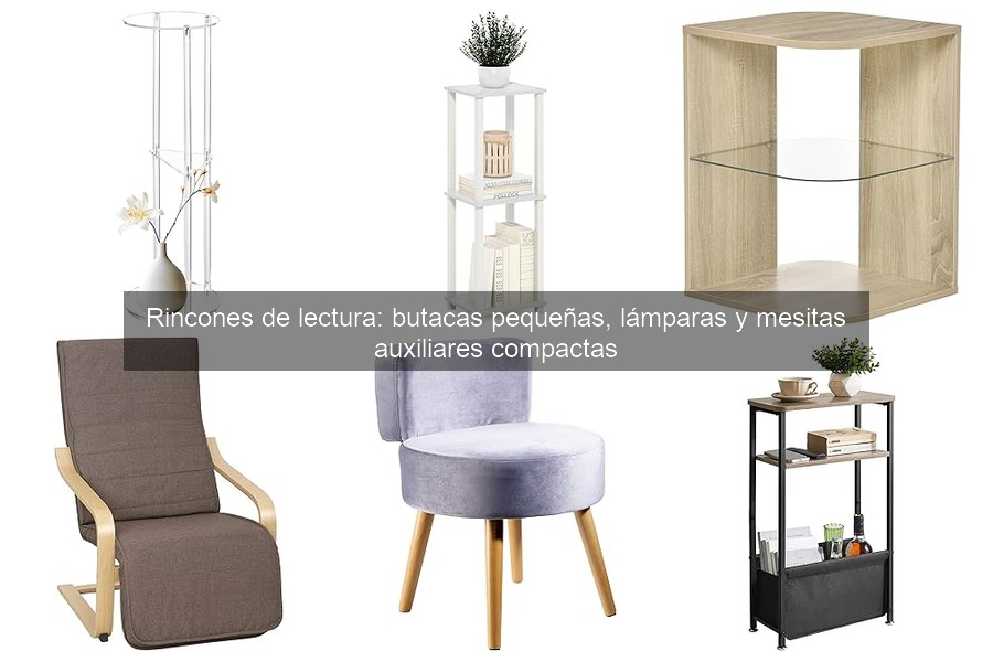 Cómo elegir la mesita auxiliar compacta perfecta para leer