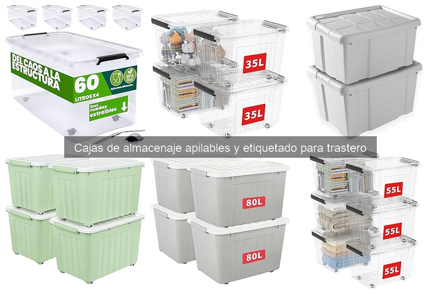 Cómo etiquetar cajas de almacenaje de forma efectiva