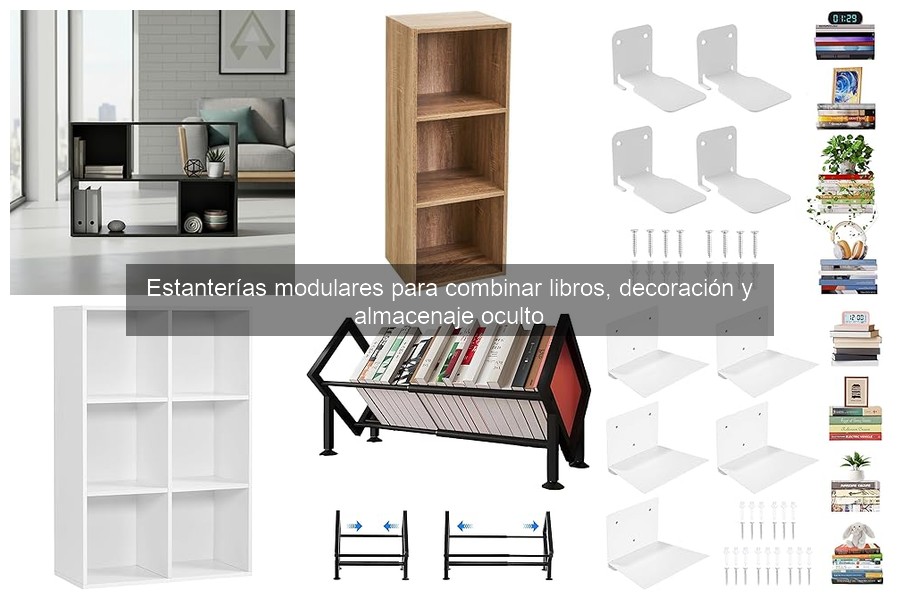 Cómo instalar estanterías modulares fácilmente en casa