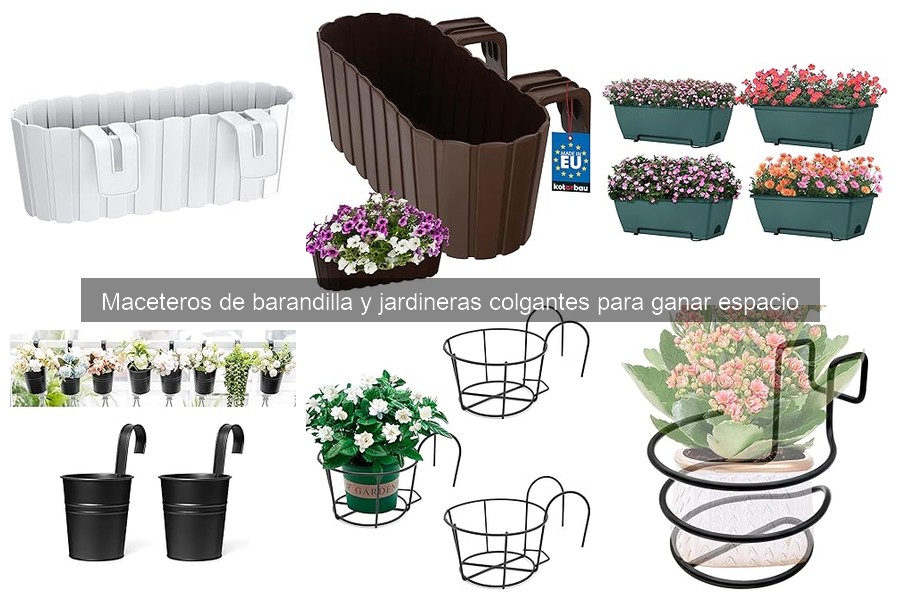 Cómo instalar maceteros de barandilla sin errores