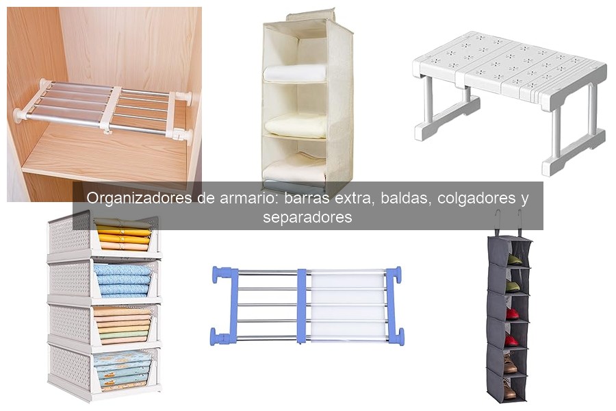 Cómo instalar organizadores de armario fácilmente