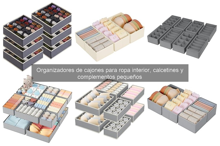 Cómo instalar organizadores de cajones para ropa interior