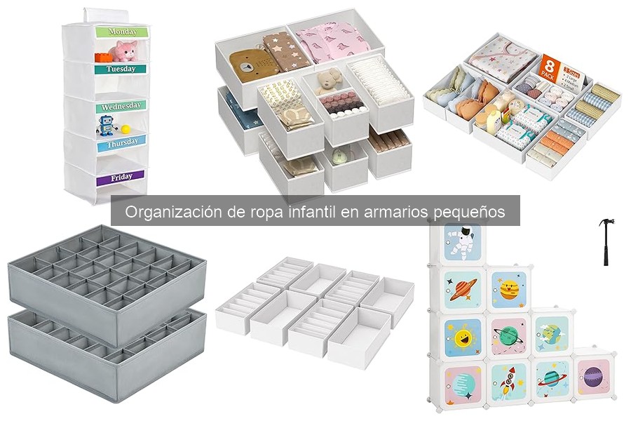Cómo instalar organizadores de ropa infantil fácilmente