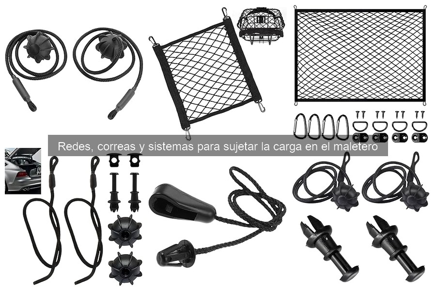 Cómo Instalar Redes y Correas para Sujetar Carga