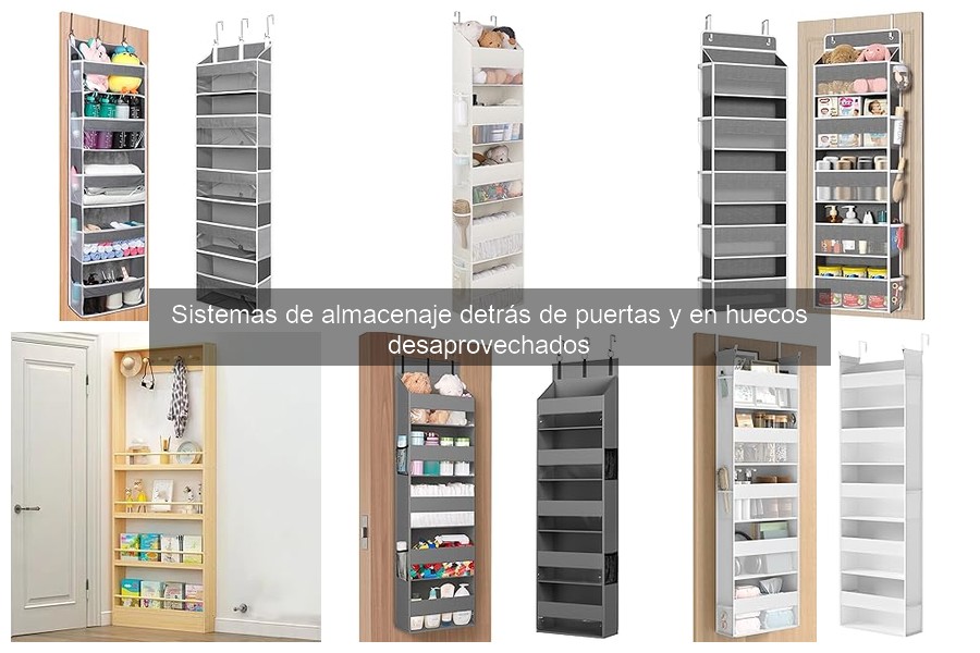Cómo Instalar Sistemas de Almacenaje Detrás de Puertas
