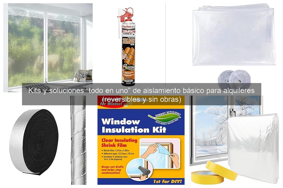 Cómo instalar un kit de aislamiento en tu vivienda de alquiler