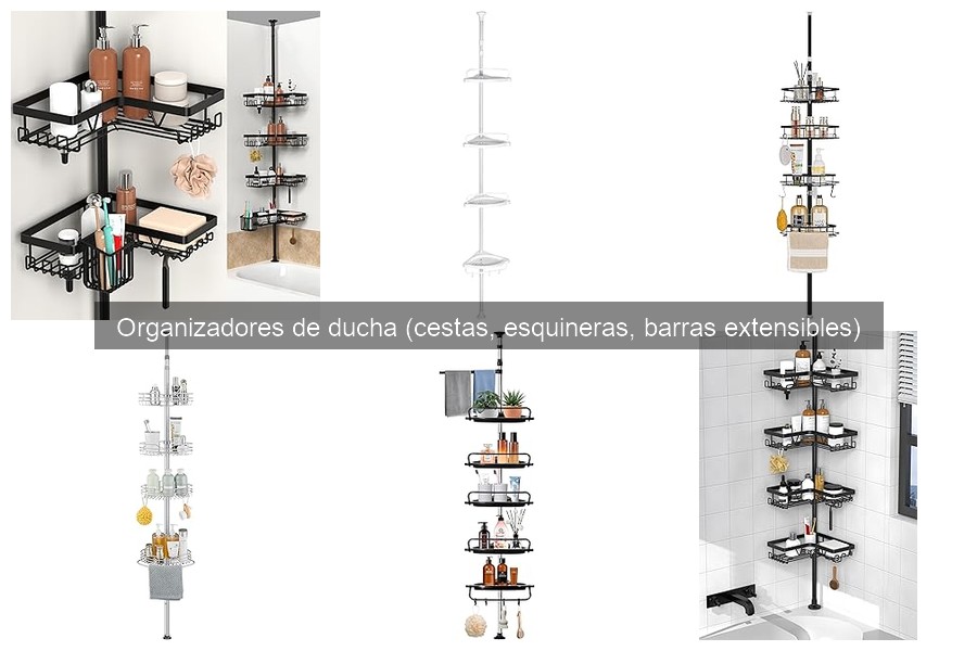Cómo Instalar un Organizador de Ducha Sin Errores
