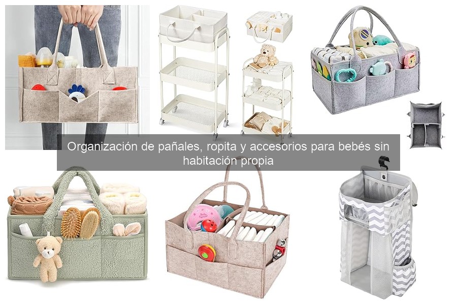 Cómo instalar un organizador de pañales en espacios pequeños