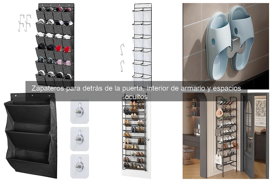 Cómo instalar un zapatero detrás de la puerta fácilmente
