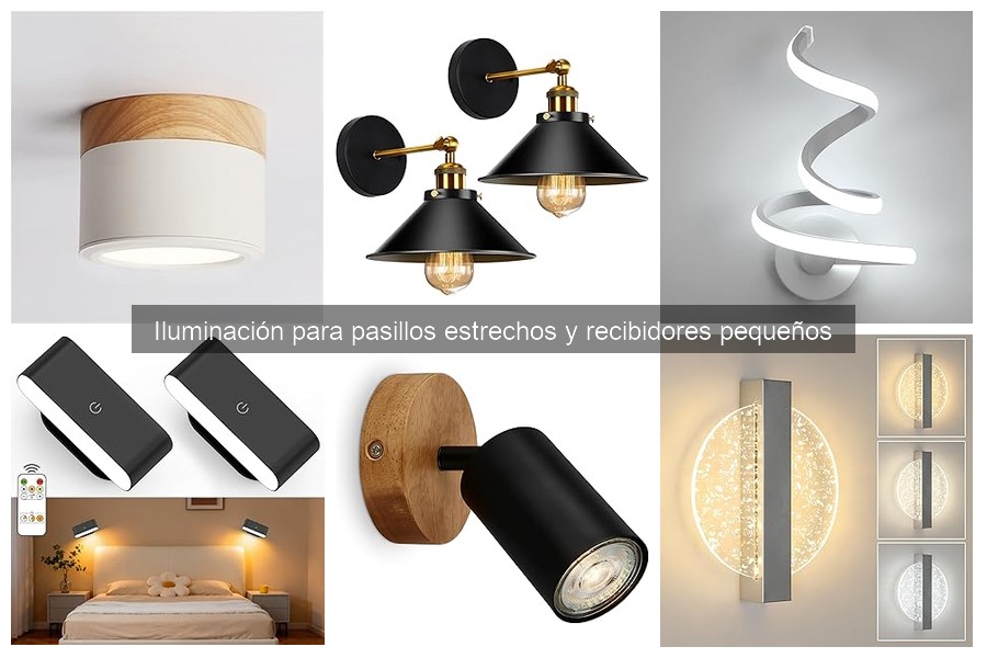 Cómo la iluminación transforma pasillos estrechos
