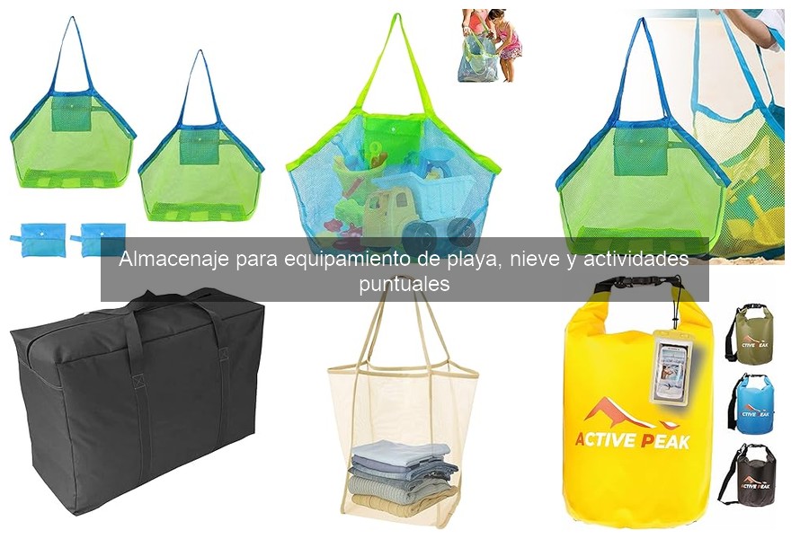Cómo limpiar y mantener equipamiento de playa y nieve
