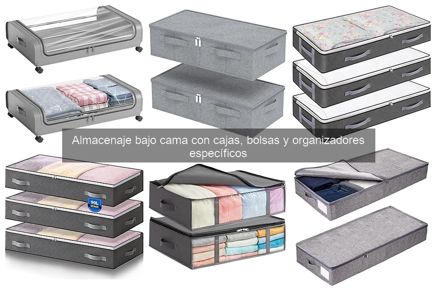 Cómo Limpiar y Mantener Organizadores Bajo Cama