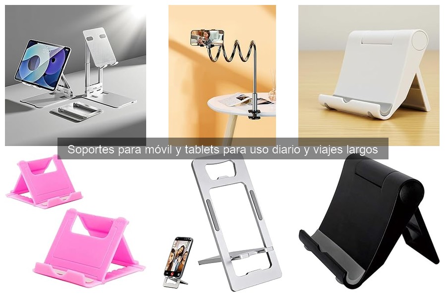 Cómo limpiar y mantener soportes para móviles y tablets