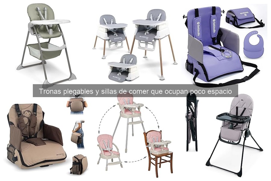 Cómo limpiar y mantener tronas plegables para un uso prolongado