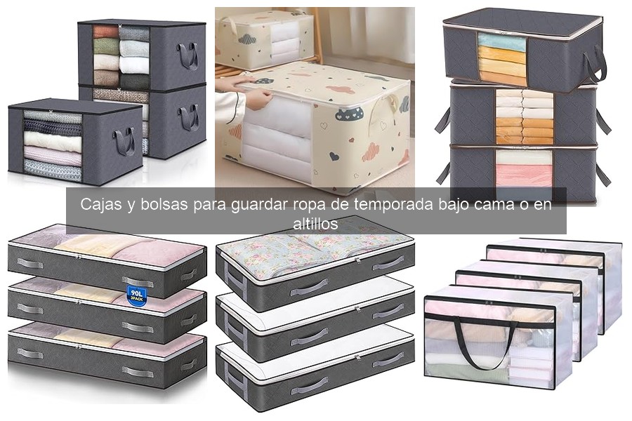 Cómo mantener cajas y bolsas de almacenamiento en buen estado