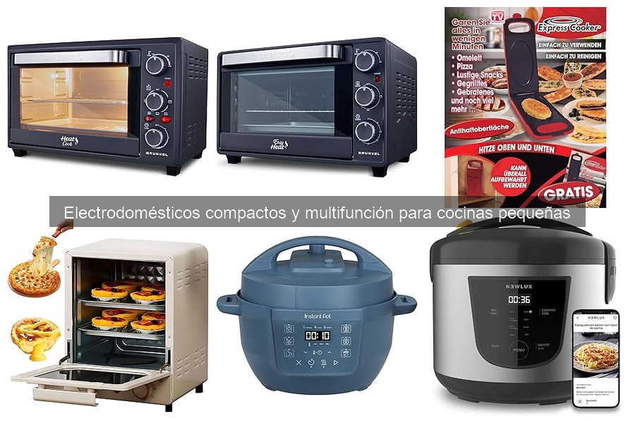Cómo mantener electrodomésticos compactos en perfecto estado