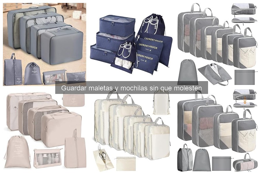 Cómo mantener en buen estado tus maletas almacenadas
