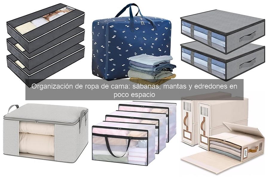 Cómo mantener frescas sábanas y mantas en espacios pequeños