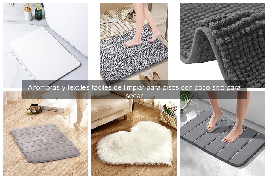 Cómo mantener limpias las alfombras en espacios pequeños