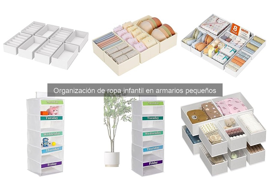 Cómo mantener organizadores de ropa infantil en buen estado