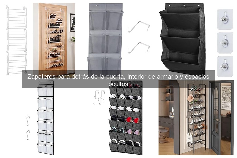 Cómo mantener y limpiar tu zapatero detrás de la puerta