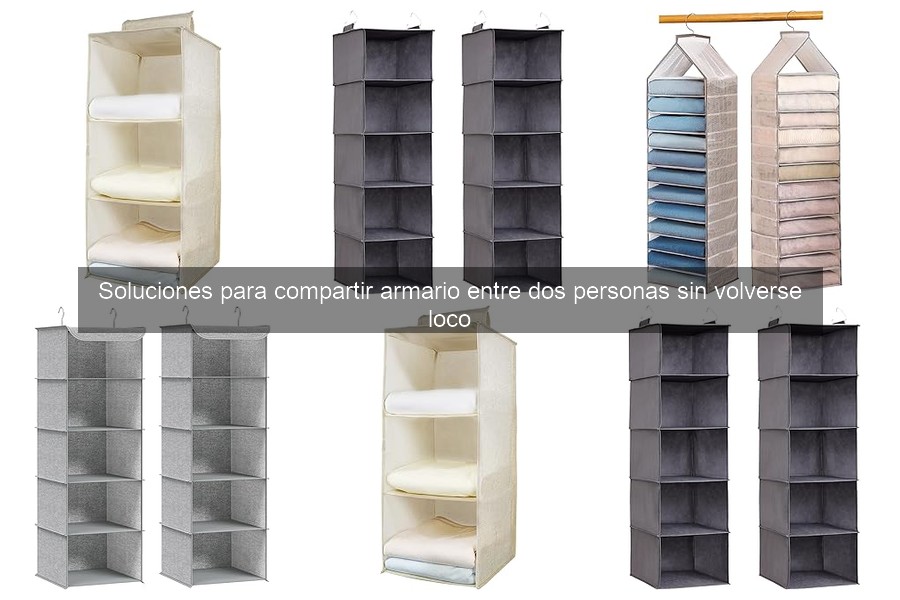Cómo optimizar un armario compartido: tips prácticos