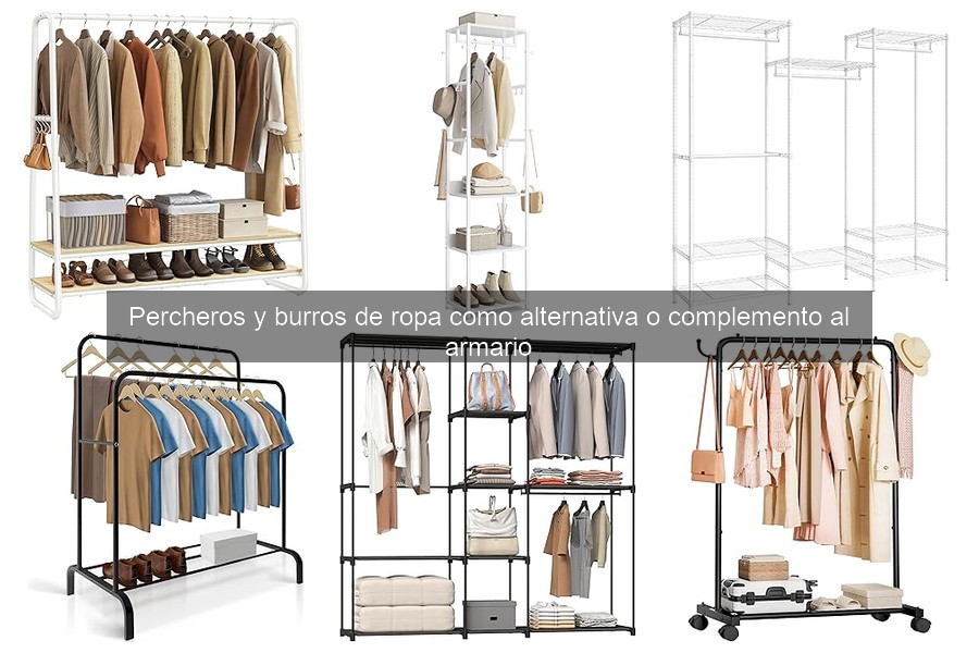 Cómo Organizar la Ropa con Percheros y Burros Eficazmente