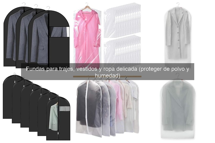 Cómo usar fundas para proteger trajes y ropa delicada