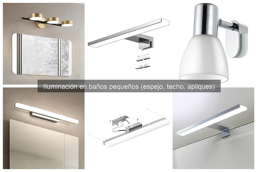 Comparativa: Apliques de Baño vs Iluminación de Techo