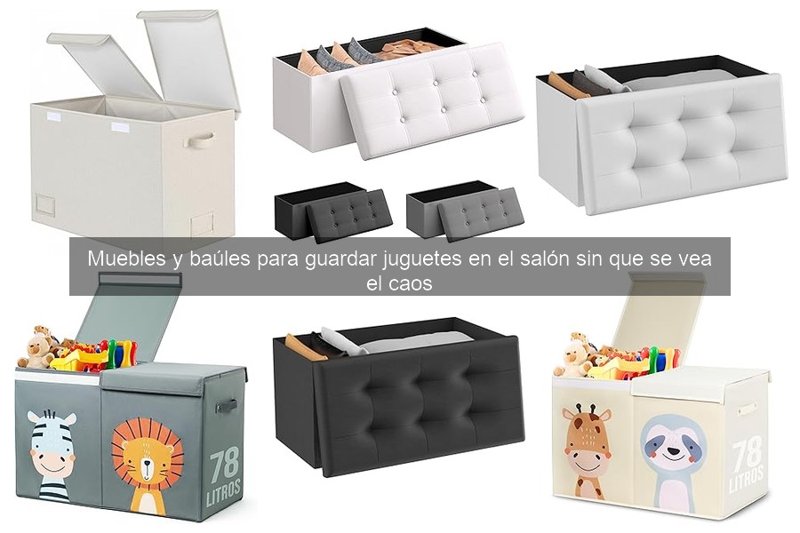 Comparativa: Baúles de Madera vs Plástico para Juguetes