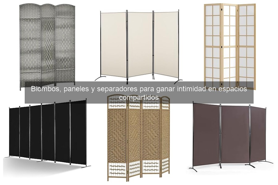 Comparativa: Biombos de Madera vs. Biombos de Tela