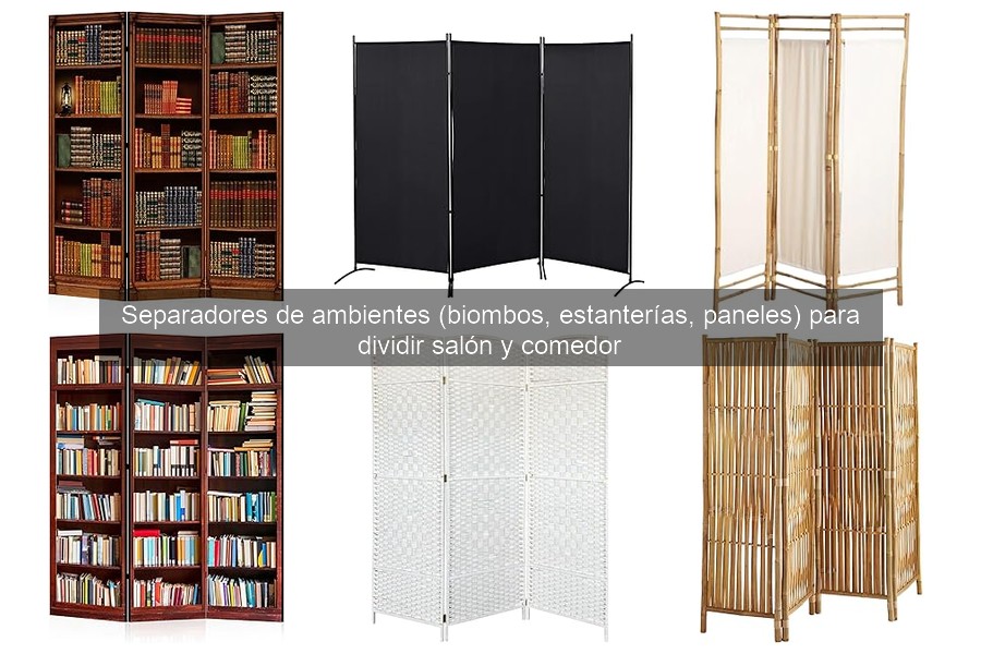 Comparativa: Biombos, Estanterías y Paneles Separadores