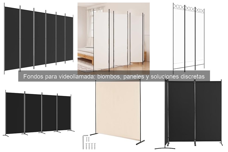 Comparativa: Biombos vs Paneles para Videollamadas