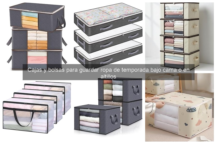 Comparativa: Cajas de Plástico vs Bolsas de Tela para Ropa