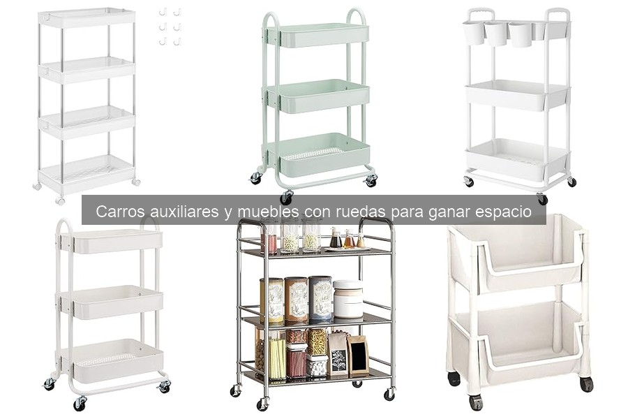 Comparativa: Carros Auxiliares de Madera vs Metal