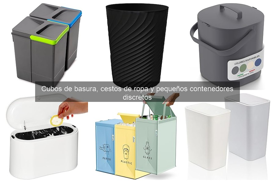 Comparativa cubos de basura: con pedal vs sin pedal