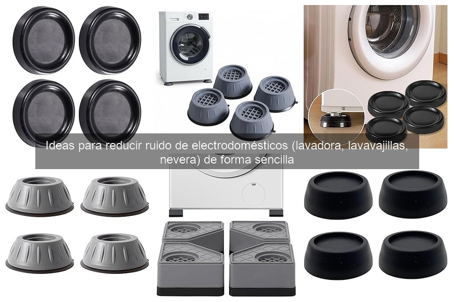 Comparativa de alfombrillas antivibración para electrodomésticos