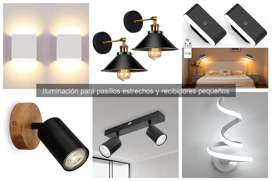 Comparativa de Apliques de Pared para Recibidores Pequeños