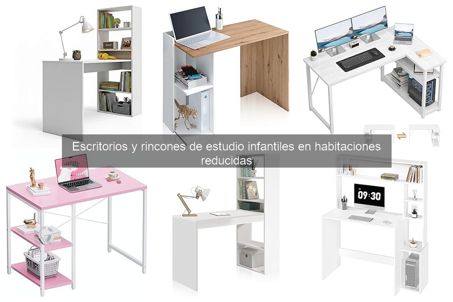 Comparativa de Escritorios Plegables para Niños en Espacios Reducidos