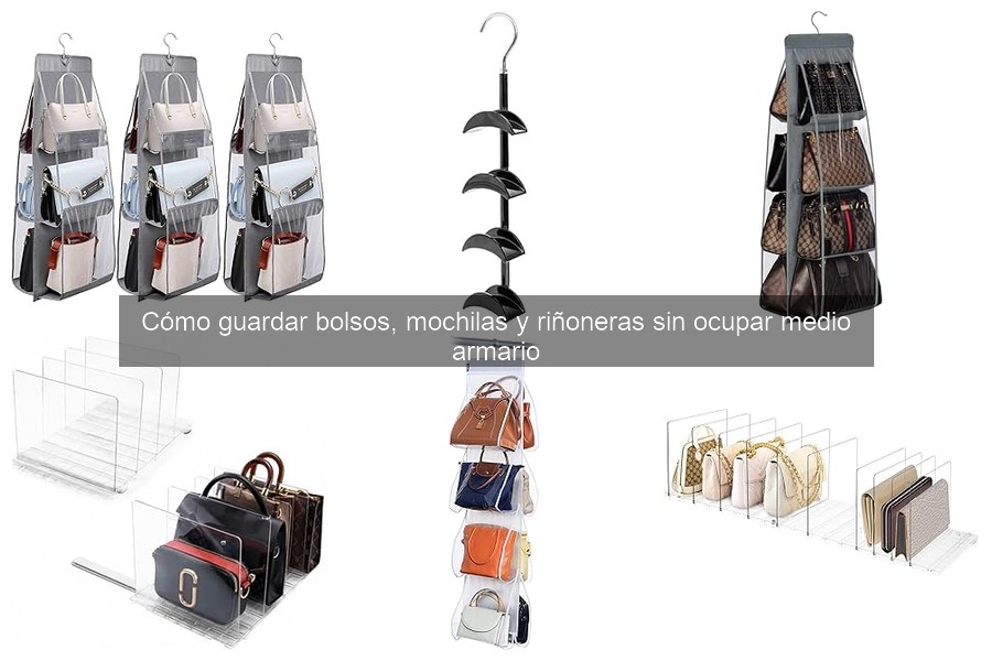 Comparativa de estanterías y ganchos para mochilas