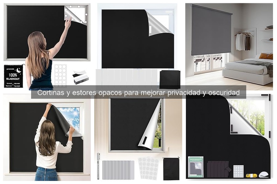 Comparativa de Estores Opacos vs Cortinas Opacas