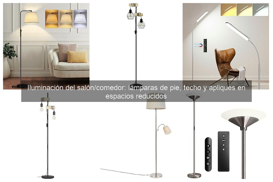 Comparativa de lámparas de techo para comedores pequeños