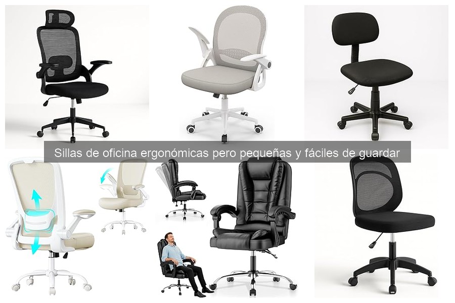 Comparativa de las Mejores Sillas de Oficina Compactas